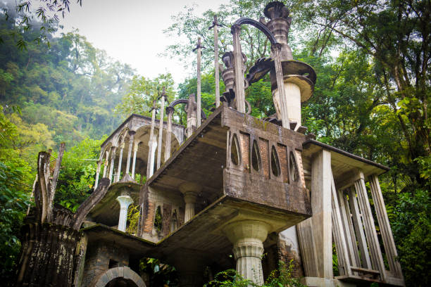 Xilitla ruins in Mexico pueblo magico place