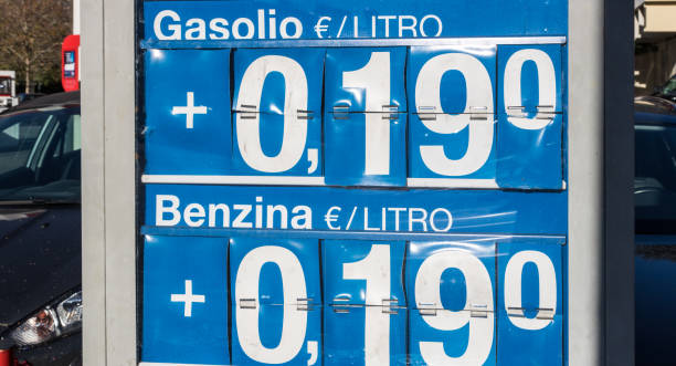 istock Italian gasoline station 886945608