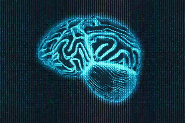 Digital human brain with binary codes.