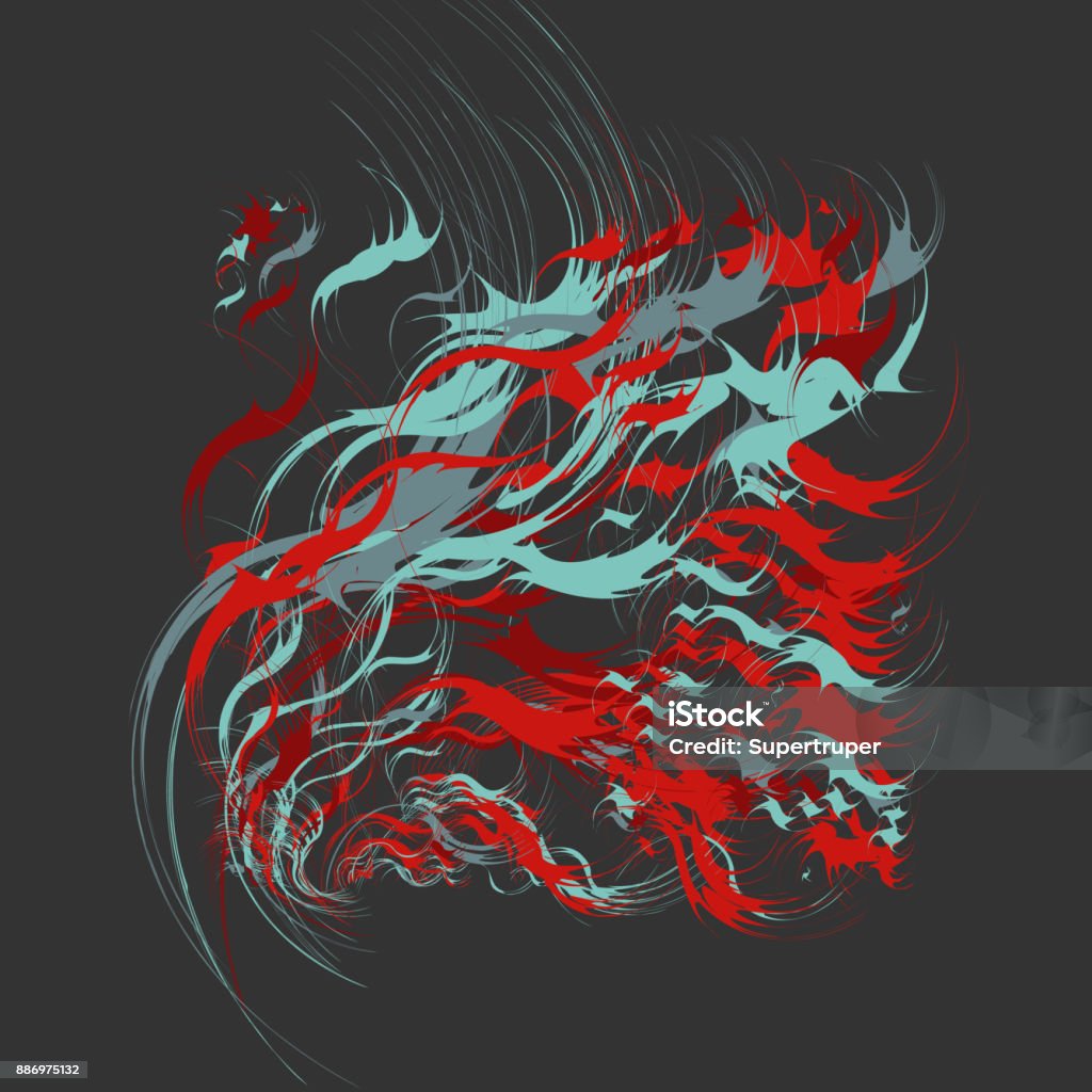 Splashes Abstract Paint Splashes Abstract Background Stock Illustration - Download Image ...