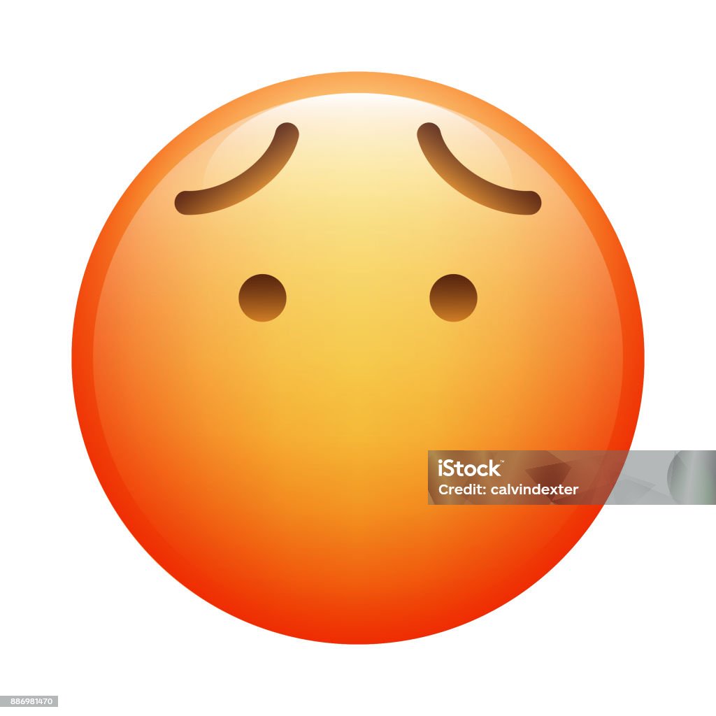 Realistic Emoji Stock Illustration - Download Image Now - Anger ...