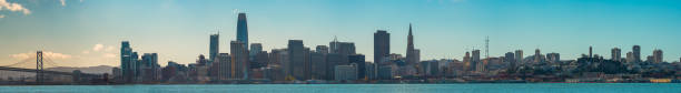 istock Panoramic view of San Francisco Ca. shoreline from Treasure Island December 2017 887066934