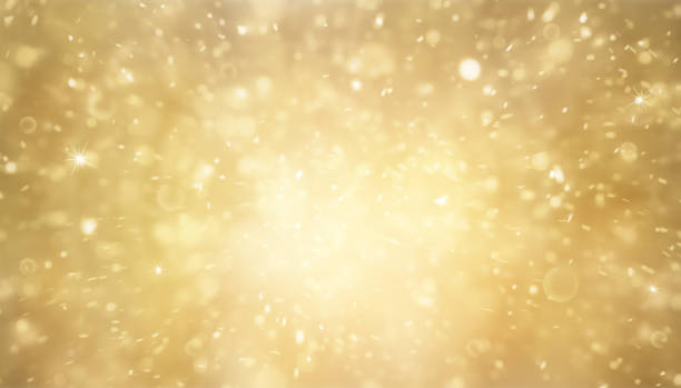istock Abstract gold and bright glitter for background 887085854