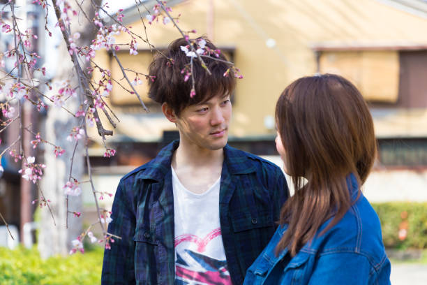 istock Young couple looking at each other 887093606