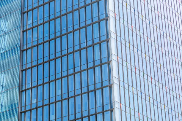 istock Detail glass building background 887103412