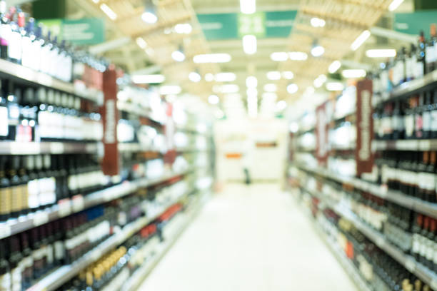 istock Defocused Shopping Rows in the store 887103648