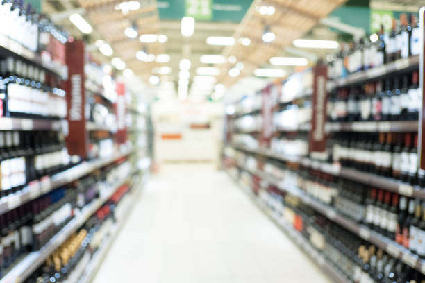 istock Defocused Shopping Rows in the store 887103680