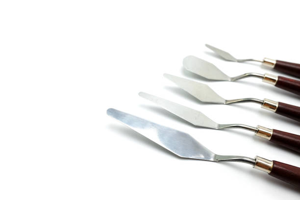 istock Set of painting knife. 887106418
