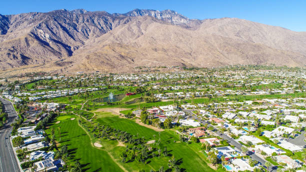 istock Aerial View of Palm Springs 887109474