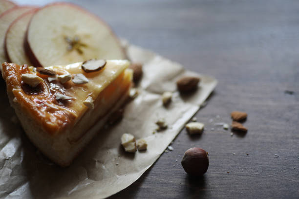 istock Delicious pastry with cinnamon and fruit 887126998