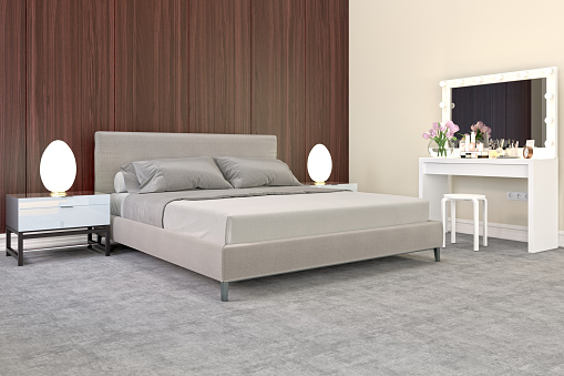 Modern bedroom minimal style