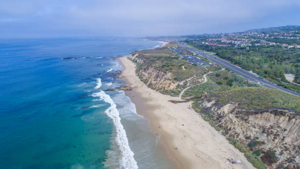 istock Aerial View of Crystal Cove State Beach 887209144