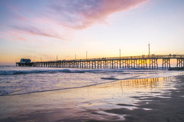 istock Beautiful Newport Beach Pier Sunset 887224712