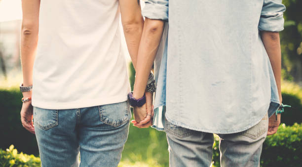 istock LGBT asian lesbian couple 887227134