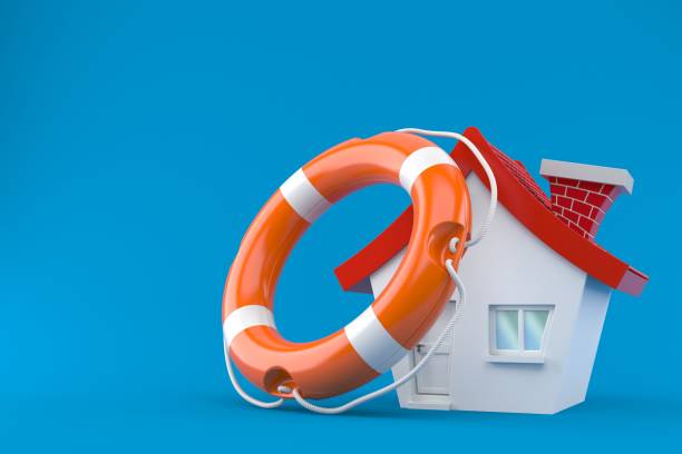istock House with life buoy 887239108