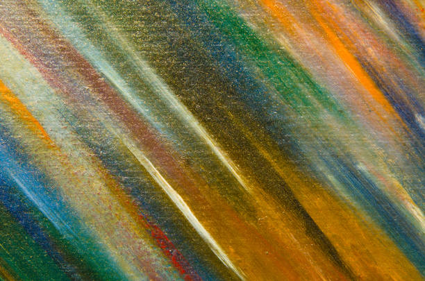 istock Palette of dull colors on the canvas 887239210