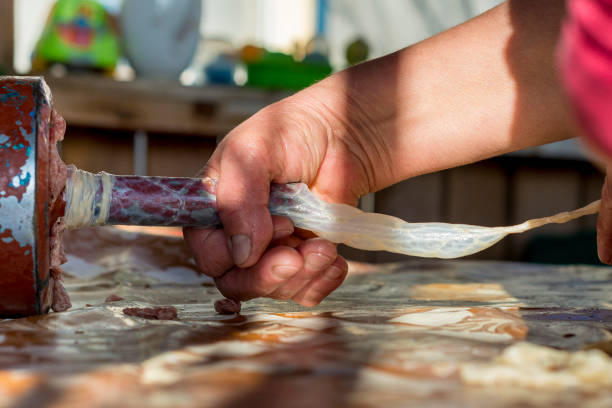 istock Preparing homemade sausages 887239262