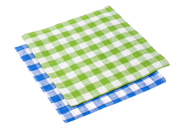 istock Napkins and kitchen towels of different colors 887265844