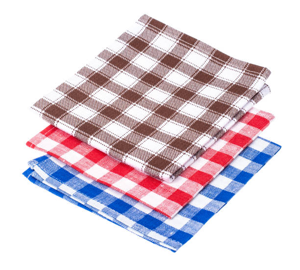 istock Napkins and kitchen towels of different colors 887266788