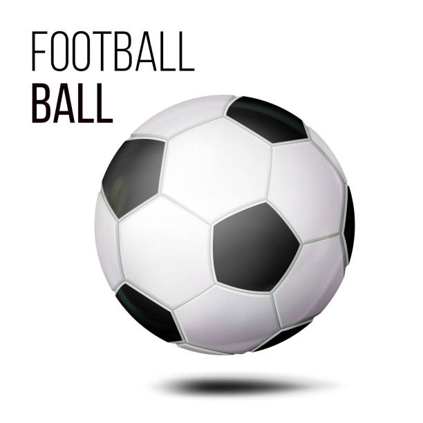 istock Football Ball Isolated Vector. Soccer Ball. Realistic Illustration 887284818