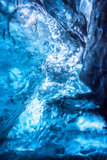 istock Abstract of an ice cave texture, Vatnajokull glacier, Iceland 887290810