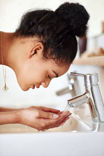 istock Cleanse regularly for glowing skin 887303148