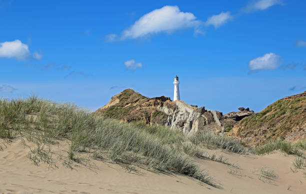 istock The dune and the lighthouse 887333878