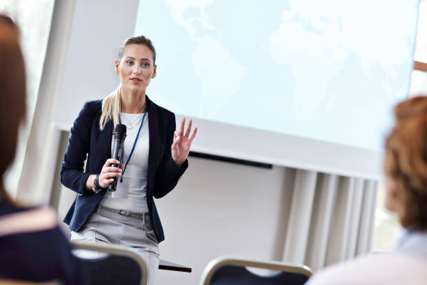 istock Business people having a conference 887341024