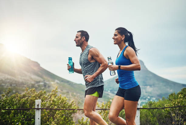 istock Running can be fun when you with your loved one 887352410