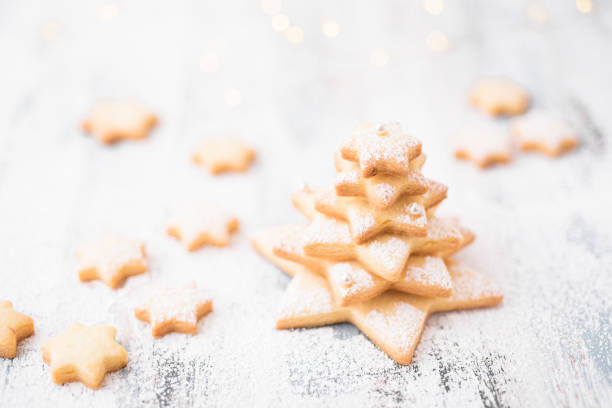 istock Christmas sugar star cookies 887354982