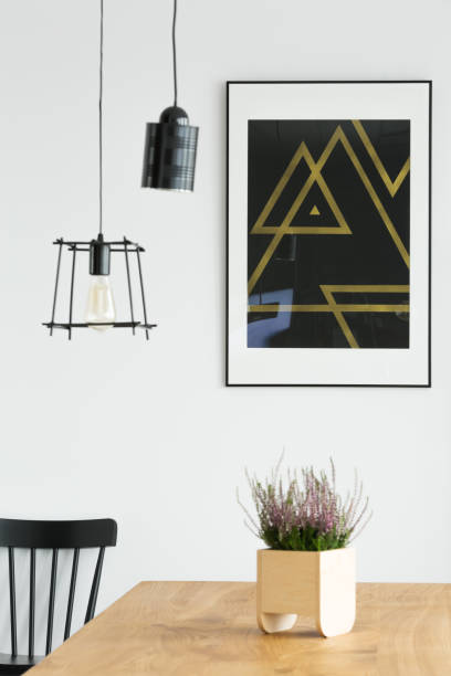 istock Close-up of black poster 887360822