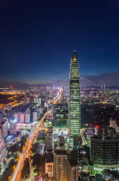 istock Shenzhen city skyline 887375726