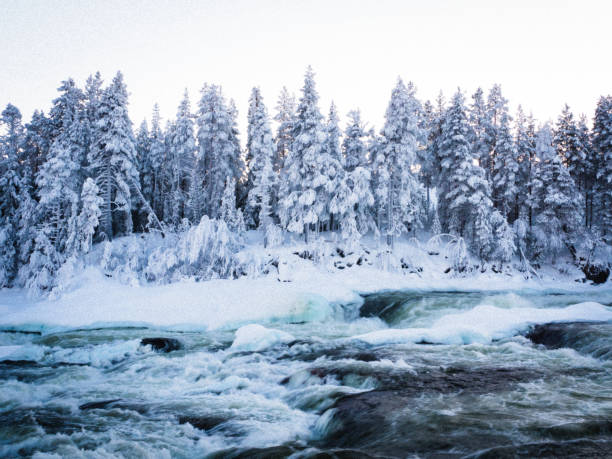istock storforsen in winter 887387332