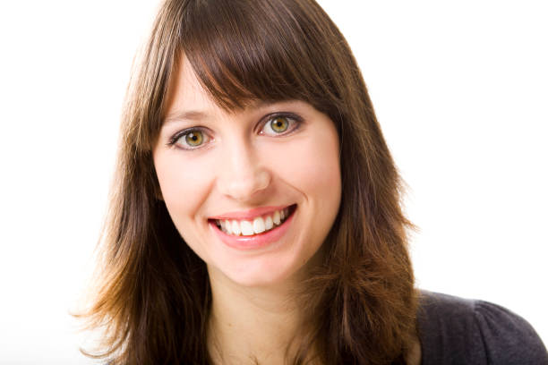 istock Young woman smiling 887390946