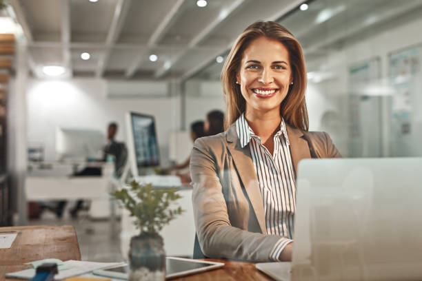 istock She's got a positive attitude when it comes to work 887412254
