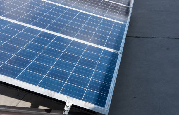 istock solar cell panel, photovoltaic. alternative electricity power source. renewable electric production. energy from sun. 887412888