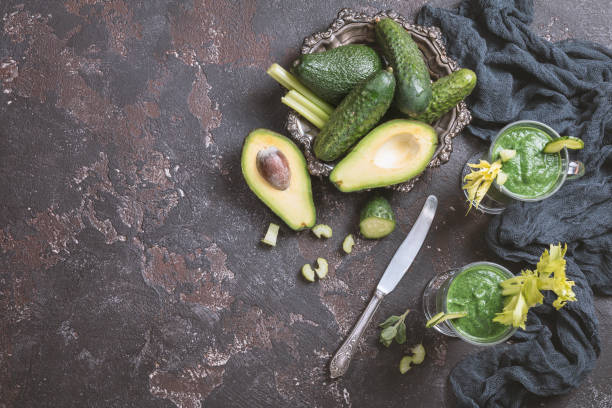 istock Healthy green smoothie 887419308