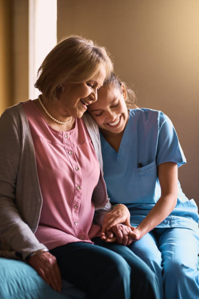 istock The bond between nurse and patient 887436902