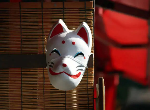 Shinto is also believed. The fox is a messenger of the god Inari.
