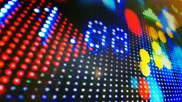 istock Close-Up Of Colorful Illuminated Lighting Equipment 887440162