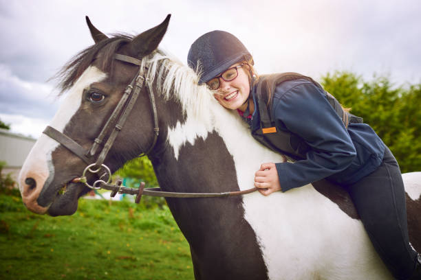 istock No one makes her as happy as her horse 887440802