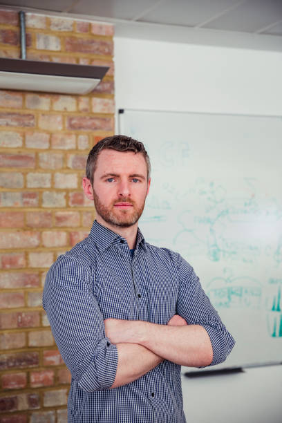 istock Businessman Portrait in the Office 887442228