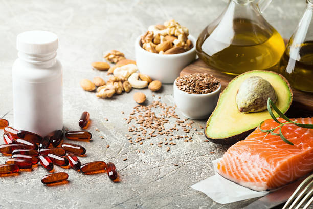 istock Healthy fats in nutrition. 887447010