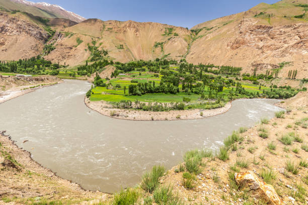 istock Nice view of Pamir in Tajikistan 887447214