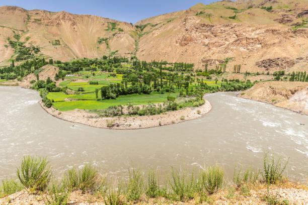 istock Nice view of Pamir in Tajikistan 887452408