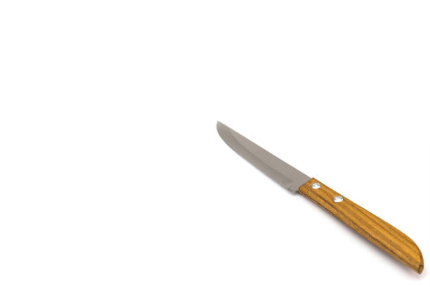 istock knife with wooden handle isolated 887480066