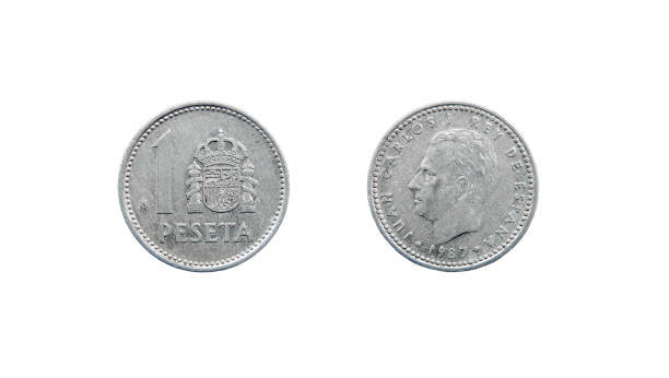 istock Coin 1 peseta. Spain. 1987 887483660