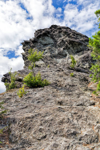 istock Lone rock of unusual shape 887484006