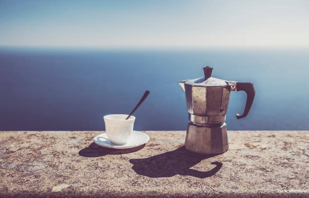 istock Italian vintage coffee 887484440