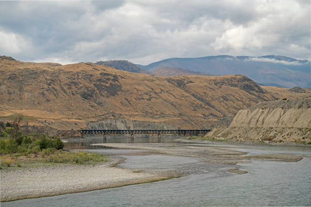 istock British Columbia landscape, from a moving train 887494248